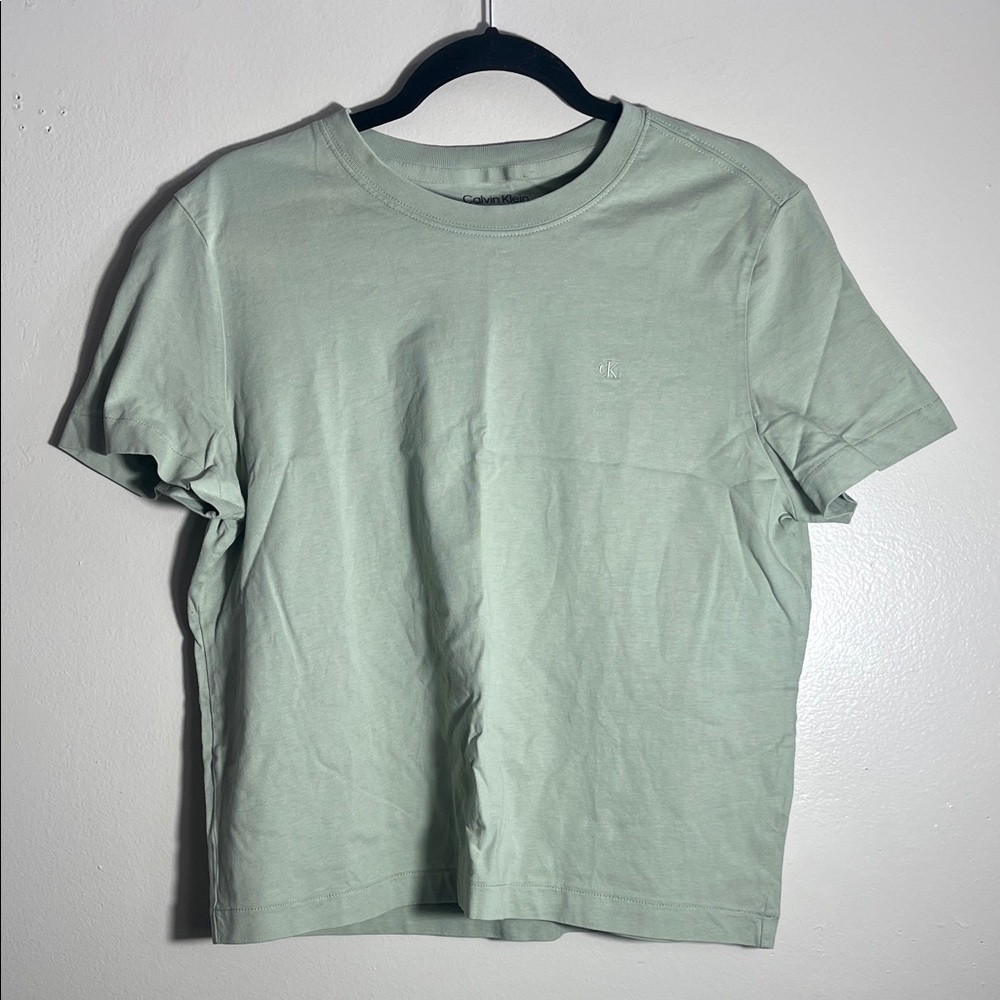 Calvin Klein Mint Green Short Sleeve Tee classic fit L